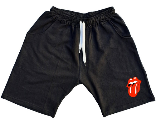 Pantalon Short Algodon Niño Rock Internacional Musica