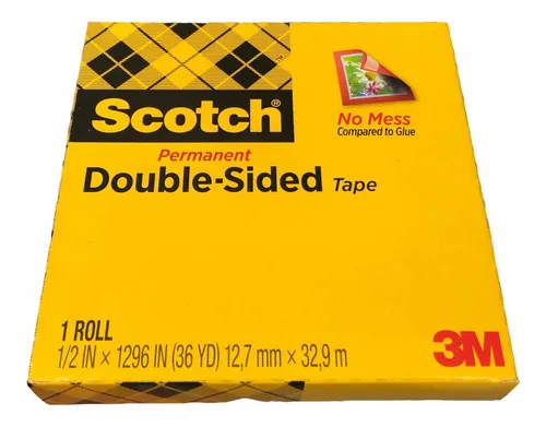 Permanent double stick tape discount