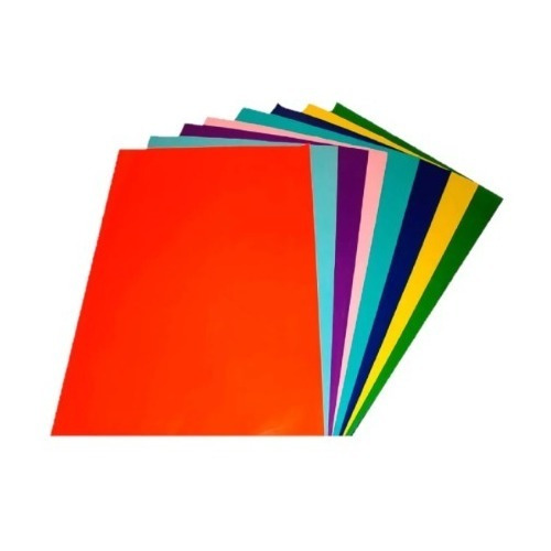 100 Pliegos De Papel Lustre 50cm*70cm, Colores A Elegir