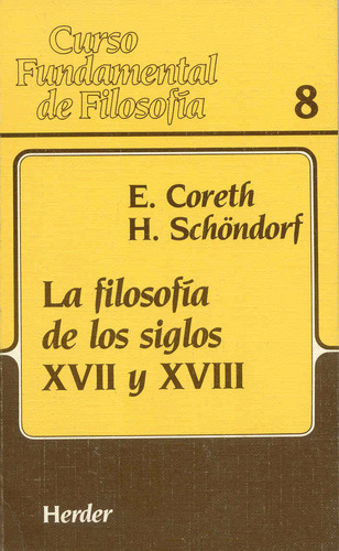 Libro- Filosofía De Los Siglos Xvii Y Xviii, La -original