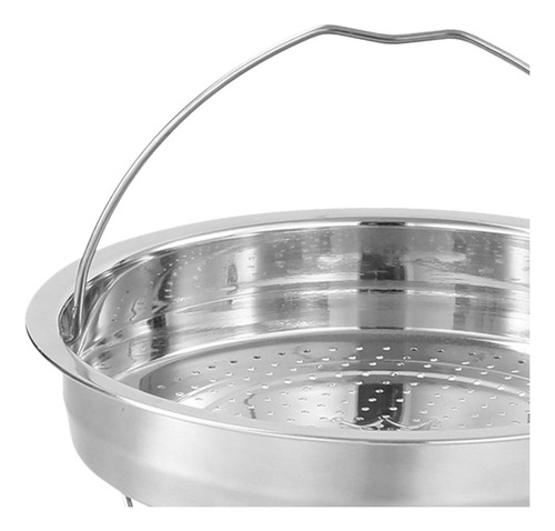 Ff Cesta Vaporera Acero Inoxidable, Olla Vaporera Para 24cm