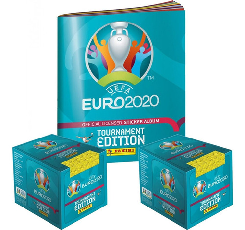 Album Euro 2020 + 2 Cajas X 50 Sobres  Panini