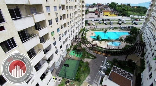 Imagem 14 de 15 de Apartamento 2 Quartos - Condomínio Vitória Nova Iguaçu - Apartamento A Venda No Bairro Metrópole - Nova Iguaçu, Rj - Brj21988