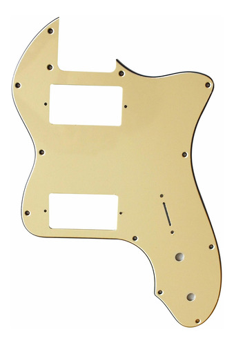 Para Fender '72 Telecaster Thinline Paf Guitarra Scratch