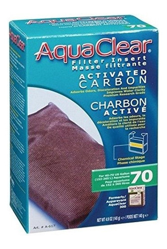 Aquaclear 70 Carbon Activado, 4-1 / 5 Onzas