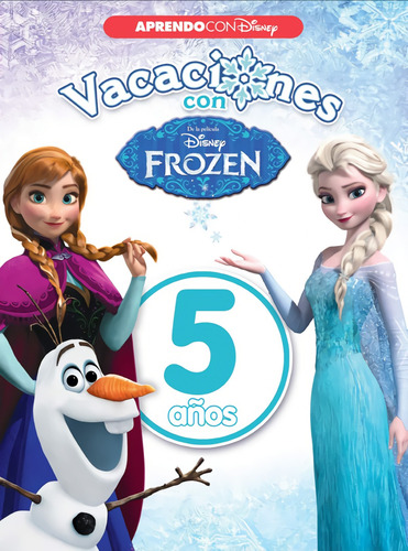 Libro Vacaciones Frozen 5 Años - Vv.aa.