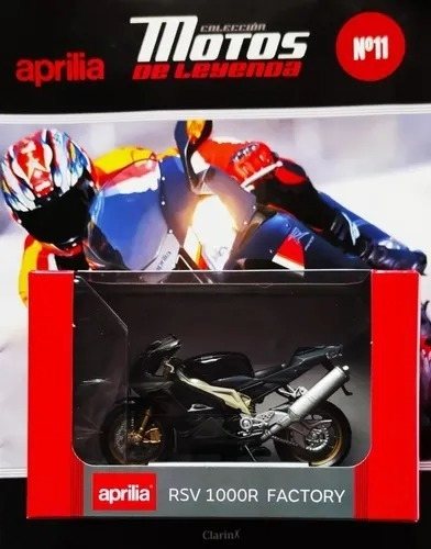 Motos De Leyenda N° 11 Aprilia Rsv 1000 R Factory Clarin 