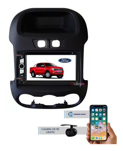 Central Multimídia Ford Ranger Xl 2012 2013 2014 2015 2016