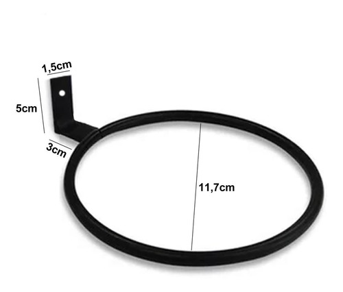 Imagem 5 de 7 de Kit Horta Vertical 3 Vaso Autoirrigável Suporte Parede N2 Bk