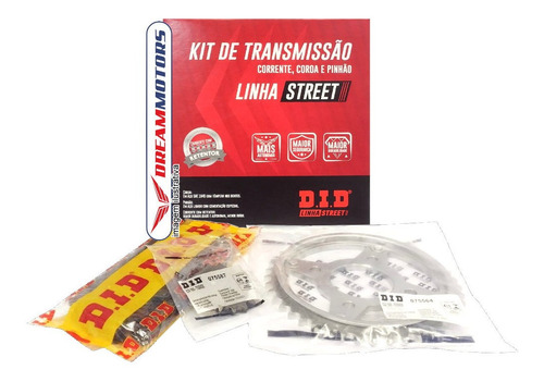 Kit Relação Original Did Yamaha Tenere Lander 250 Corrente