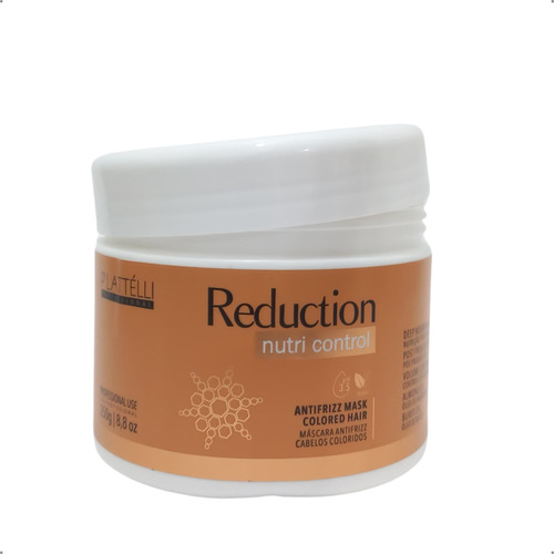 Máscara Antifrizz Reduction Nutri Control P'lattelli 250g