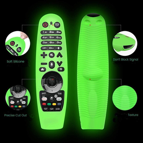 Imagem 4 de 6 de Capa Silicone P/ Controle Remoto Tv Smart Magic LG Case