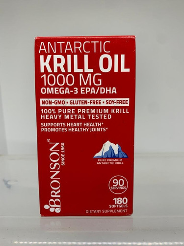 Krill Oil 1000mg - 180 Uds Bronson