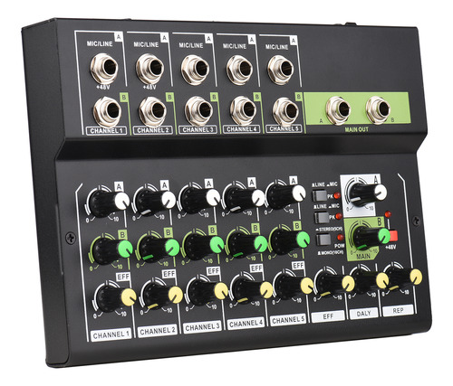 Consola Digital Mixer Live, Mezclador De Red Para Karaoke De