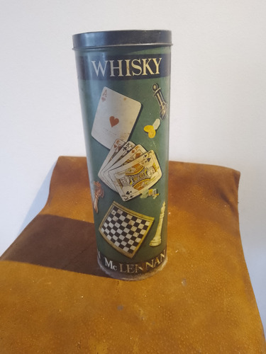 Lata Antigua Whisky Mc Lennan (Usado)