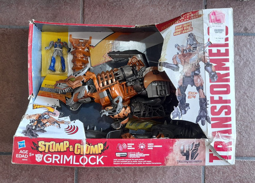 Transformers Grimlock Stomp And Chomp Hasbro (Usado)
