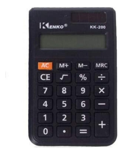 Calculadora Kenko Kk-200n Nuevo Original Negro