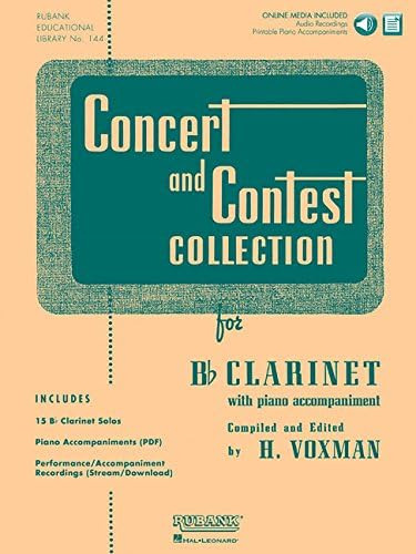 Libro: Concert And Contest Collection For Bb Clarinet: Solo