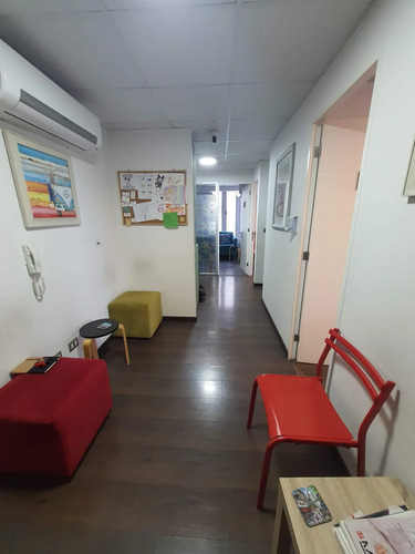 Moderna Y Amplia Oficina Con Gran Terraza En Providencia