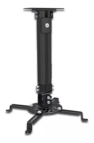 Soporte Universal De Techo Para Video Proyector Ajustable De 38 A 58cm Giratorio 360 Grados E Inclinacion Base P/ Cañon