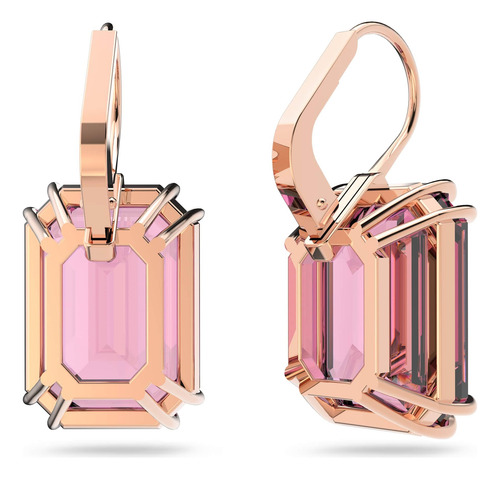 Pendientes Swaro Millenia, Cristal De Talla Octogonal,