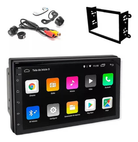 Central Multimidia Onix 2015 Gps Android Wi-fi Camera De Ré