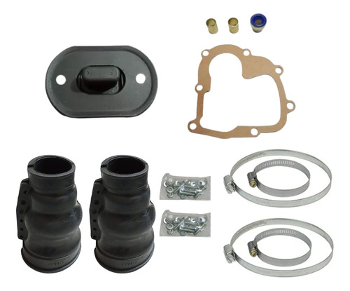 Kit Reparo Tampa Trambulador Câmbio C/ Coxim E Coifa Fusca