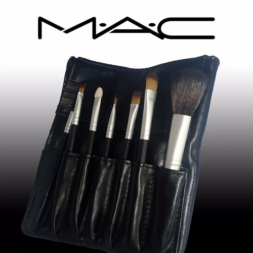 Brochas Maquillaje Set De 7 Brochas Mac Compactos | MercadoLibre