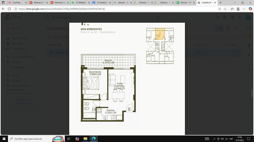 Departamento 2 Ambientes En Venta,con Balcon, Con Cochera En Caseros