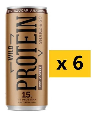 Protein Shake And Go Cafe 330ml - Proteico - Wild Foods