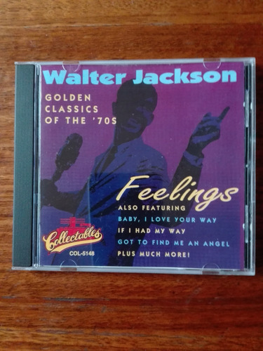 Walter Jackson - Feelings ... - 1994 - Collectables Usa - Cd