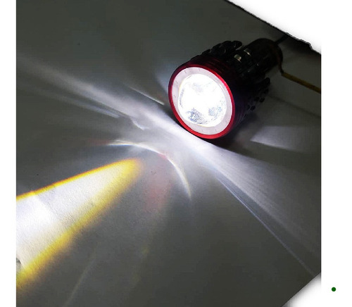 Imagen 3 de 4 de Bombillo Faro Led Ab12 Tipo Ba Gn125 En125 Hj150 Owen15 Moto