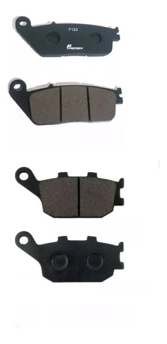 Pastilla Freno Delantera Y Trasera Suzuki Vstrom 250 (jgo.)