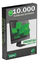 Comprar Pacote Com 10.000 Planilhas Excel  Financeiras, Comerciais