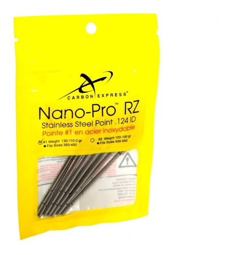 Carbon Express Puntas Para Nano Pro Rz, 0.124, 55938 12 Pz