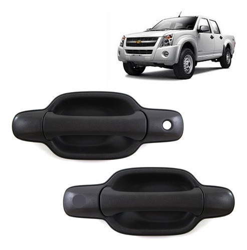 Manilla Exterio Del (par) Para Chevrolet Dmax 2004 Al 2014