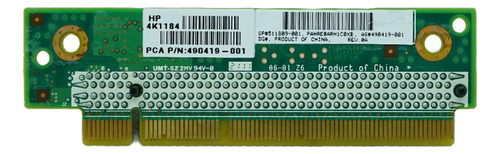 511809-001 Hp Pci-ex16 Riser Board For Dl120 G6 G7 Dl160 G6 (Usado)