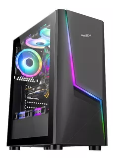 GABINETE GAMER SENTEY P20 RGB LATERAL TRANSPARENTE ATX FULL