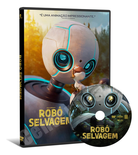 Dvd Robô Selvagem (2024)