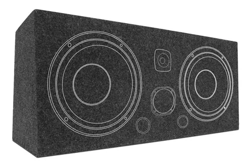 Caixa de Som Par Alto Falante 6 Pol 540W - Connect Parts