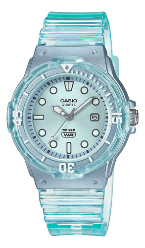 Reloj Casio Lrw-200hs-2e Resina Juvenil Azul