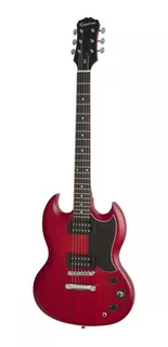 Guitarra eléctrica Epiphone SG Special VE de álamo cherry con diapasón de palo de rosa