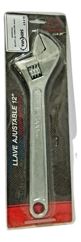 Llave Ajustable (12'). Marca Fermetal