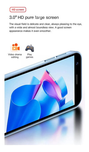 Mini Smartphone Roisevry Xs16 De 3 Pulgadas, 4g Lte,