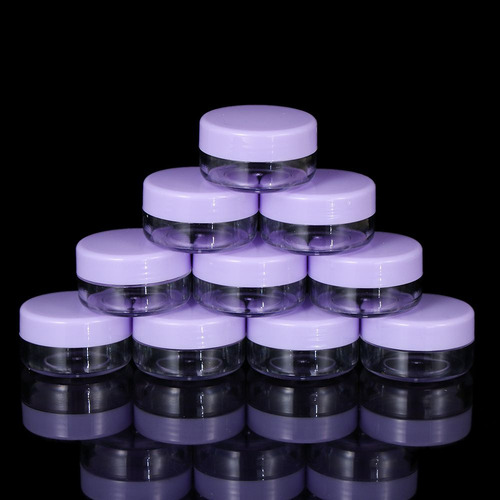 Frascos De Crema Facial, Caja Vacía, Botella Redonda, Cosmét
