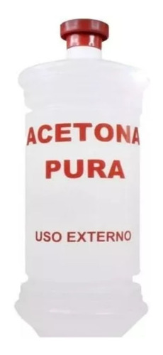 Manicure :  Acetona 1000ml Para Uñas