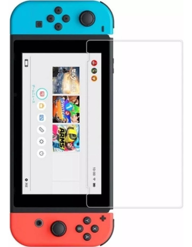 Película Proteção Nano Vidro 3d 9h Para Tela Nintendo Switch