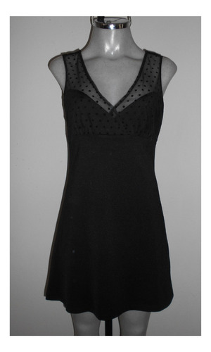 Vestido Camison Cinema Etoile Negro Talla M