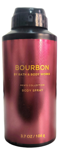 Spray Bath &body Works Bourbon Para Caballero 104g Importado