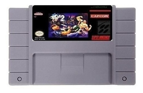 Final Fight 2 Americano Super Nintendo Snes Novo Garantia